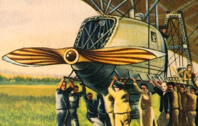 Motor Gondola of a Zeppelin, 1932 by Unbekannt