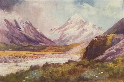 Mount Cook, New Zealand by Unbekannt