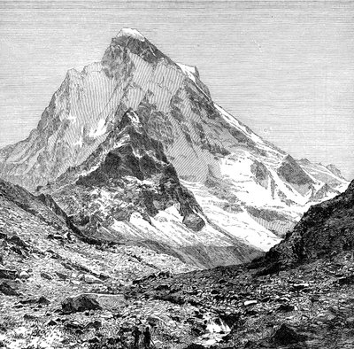 Mount Moira, India by Unbekannt