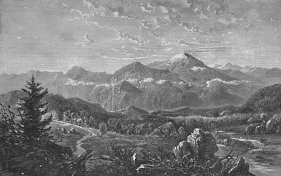 Mount Washington and the White Hills by Unbekannt
