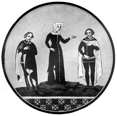 Mourning habits, 14th century by Unbekannt