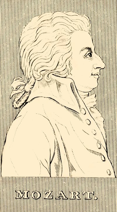 Mozart by Unbekannt