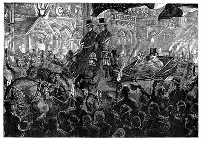 Mr Gladstone at Leeds by Unbekannt
