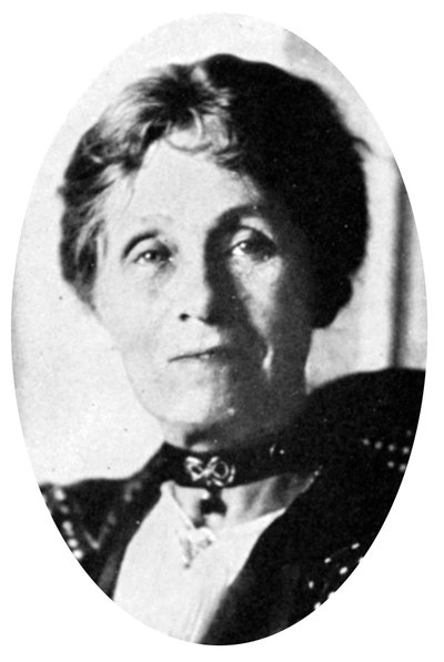 Mrs Emmeline Pankhurst, English Suffragette by Unbekannt