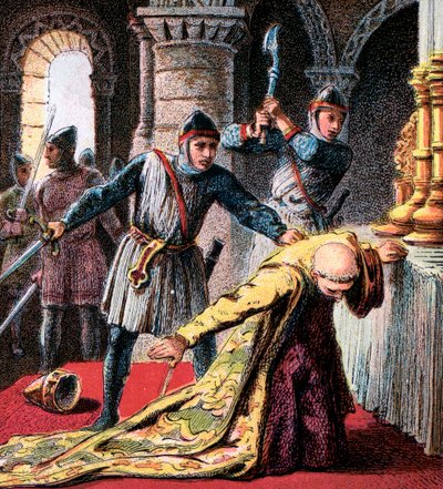 Murder Of Thomas A Becket by Unbekannt