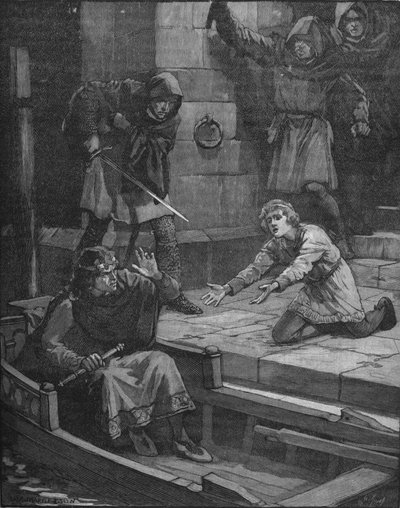 Murder of Prince Arthur, 1203 by Unbekannt