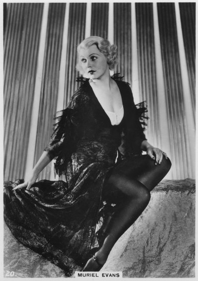 Muriel Evans, American Film Actress by Unbekannt