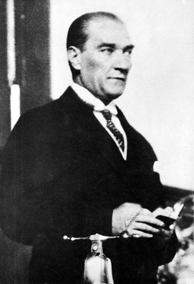 Mustafa Kemal Ataturk, Turkish Statesman by Unbekannt