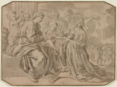 Mystic Marriage of St. Catherine by Unbekannt