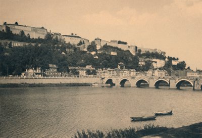 Namur Citadelle et Pont de Jambes by Unbekannt