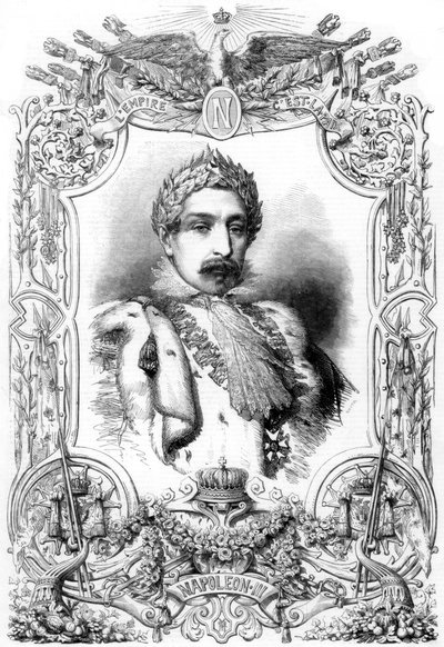 Napoleon III, Emperor of France by Unbekannt