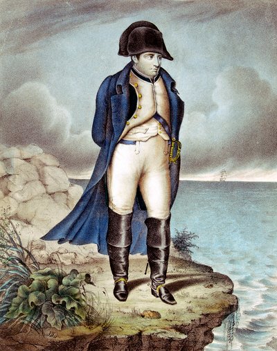 Napoleon I, Emperor of France, in Exile by Unbekannt
