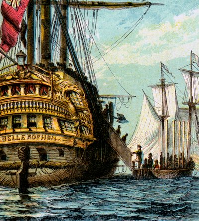 Napoleon In The Bellerophon by Unbekannt