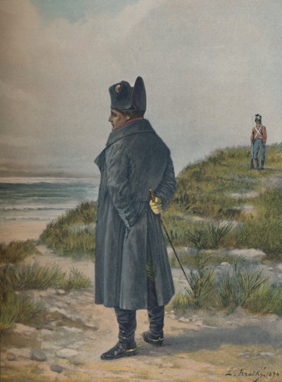 Napoleon at St. Helena by Unbekannt