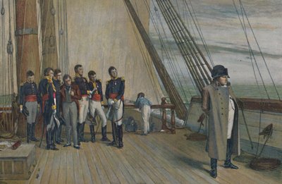 Napoleon on Board H.M.S. Bellerophon, July, 1815 by Unbekannt