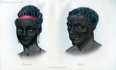 Natives of Benguela and Angola by Unbekannt