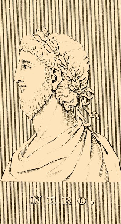 Nero, 37-68 AD, 1830 by Unbekannt