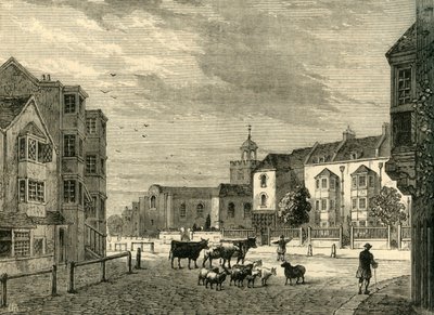 Newington Butts in 1820 by Unbekannt