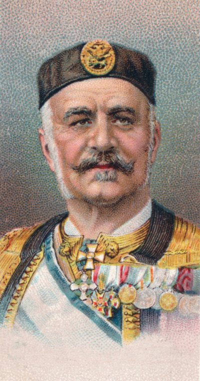 Nicholas I, King of Montenegro by Unbekannt