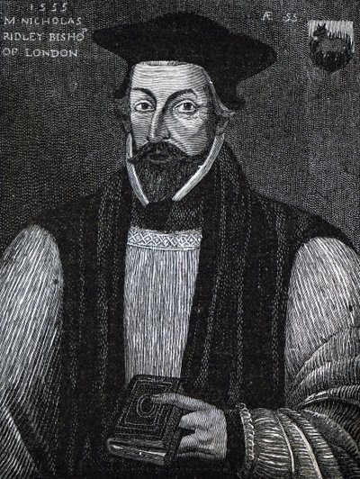 Nicholas Ridley by Unbekannt