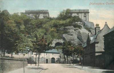 Nottingham Castle, late 19th-early 20th century by Unbekannt