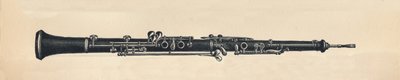 Oboe, 1895 by Unbekannt