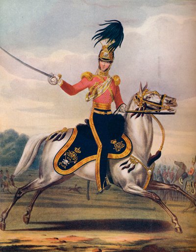 Officer of the 17th Lancers by Unbekannt