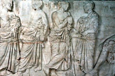 Officials, Frieze from the Parthenon by Unbekannt