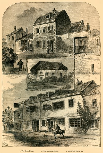 Old Chelsea in 1750 by Unbekannt
