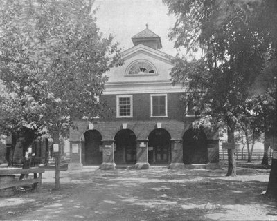 Old Court House, Bowling Green, Virginia, USA by Unbekannt