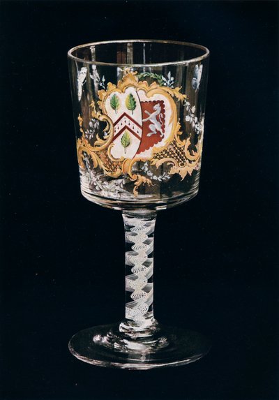 Old English Glass Goblet, c1775 by Unbekannt