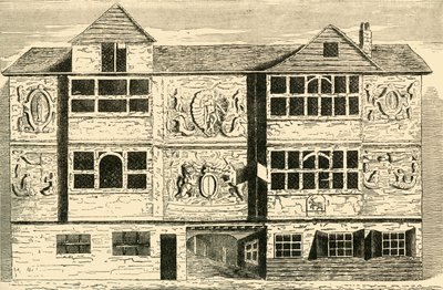 Old Houses Formerly at Bankside by Unbekannt