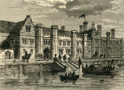 Old Palace of Greenwich, in 1630, c1878 by Unbekannt