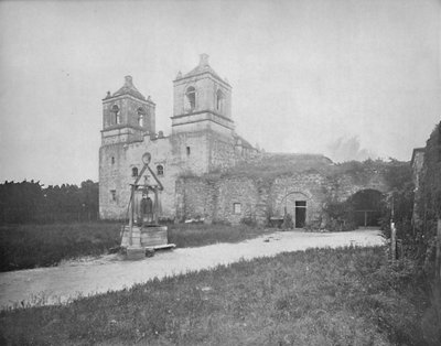 Old Spanish Mission, San Antonio, Texas by Unbekannt