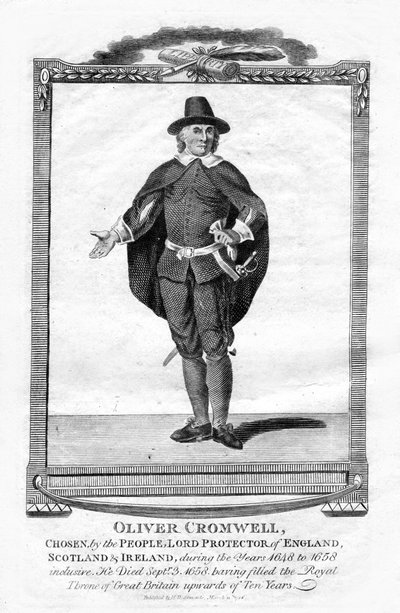 Oliver Cromwell, English military leader and politician by Unbekannt
