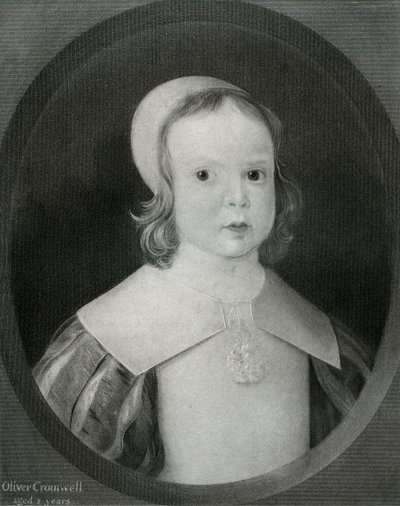 Oliver Cromwell aged two by Unbekannt