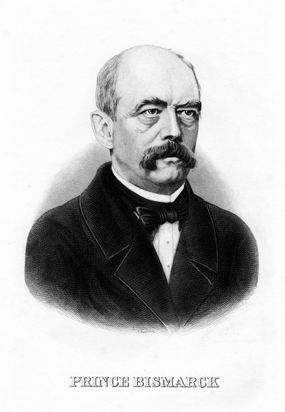 Otto von Bismarck, German statesman by Unbekannt