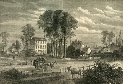 Paddington Green in 1750 by Unbekannt