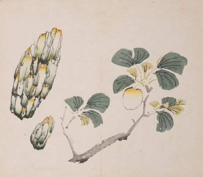 Page from Shi Zhu Zhai by Unbekannt