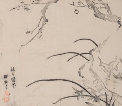Page from Shi Zhu Zhai by Unbekannt