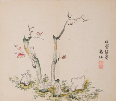 Page from Shi Zhu Zhai by Unbekannt