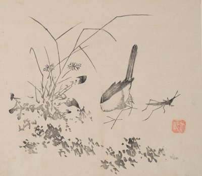 Page from Shi Zhu Zhai by Unbekannt