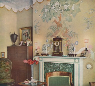 Painted chimney breast, 1933 by Unbekannt