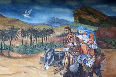 Painting on a Sacromonte church, Varese, Italy by Unbekannt