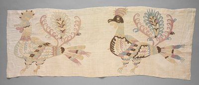 Panel, Fragment of Bedsheet, 1700s by Unbekannt
