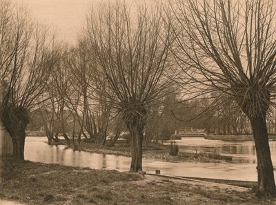 Pangbourne Weir by Unbekannt