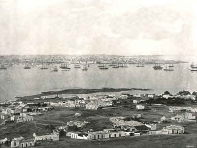 Panorama from the hill, Montevideo, Uruguay by Unbekannt