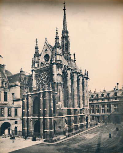 La Sainte Chapelle, Paris, c1910 by Unbekannt