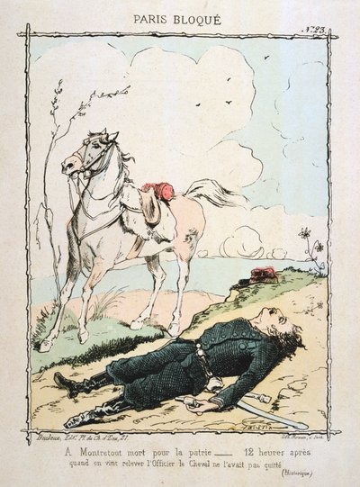 Paris Besieged, 1870-1871 by Unbekannt
