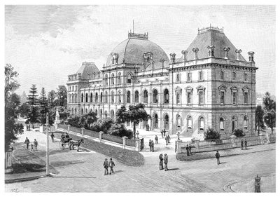 Parliament House, Brisbane, Australia, 1886 by Unbekannt